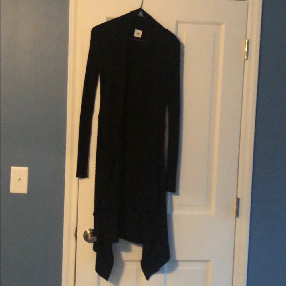 Cabi small long knit sweater size S